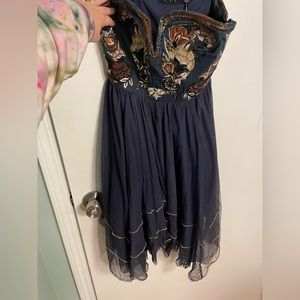 Free people strapless dress, size 4
